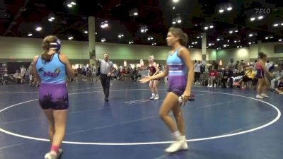 145 lbs Round 1 (16 Team) - Isabelle Kuehler, Nebraska Hula Girls vs Kendall Bibla, Charlie`s Angels-FL Pnk