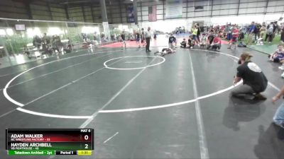 85 lbs 1st Place Match - Adam Walker, NC Wrestling Factory vs Hayden Archbell, VB Fighthouse