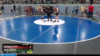 117 lbs Round 3 - Cooper Paulson, Mat-Su Matmen vs Colby Roberts, KODIAK WRESTLING CLUB