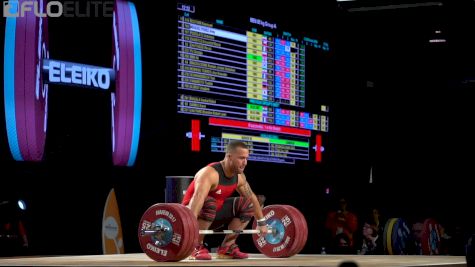 Arley Mendez Perez (CHI, 85) Snatches 175kg At 2017 IWF Worlds