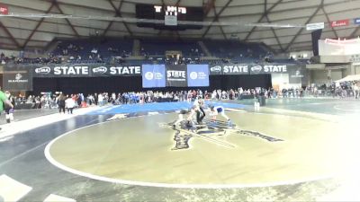 79 lbs Semifinal - Briella Portrey, Big Cat Wrestling Club vs Johanna Thomas, South West Washington Wrestling Club