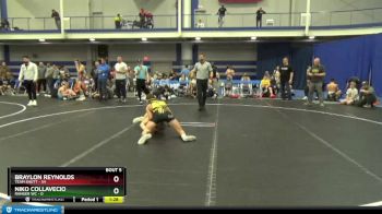 120 lbs Round 2 (8 Team) - Braylon Reynolds, Team Shutt vs Niko Collavecio, Ranger WC