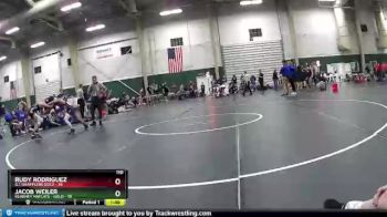 110 lbs Round 1 (6 Team) - Jacob Weiler, Kearney Matcats - Gold vs Rudy Rodriguez, G.I. Grapplers Gold