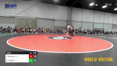 120 lbs Rr Rnd 4 - Tyler Holmes, MOJO 14u vs Noah Knight, Oklahoma Elite 14u Black