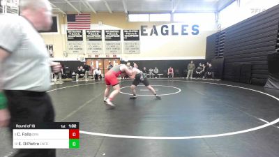 215 lbs Round Of 16 - Colin Falla, Greenwich vs Evan DiPietro, Enfield