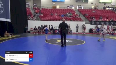 28 kg 3rd Place - Colten Becker, Black Fox Wrestling Academy vs Tyson Linnell, Stallions Wrestling Club