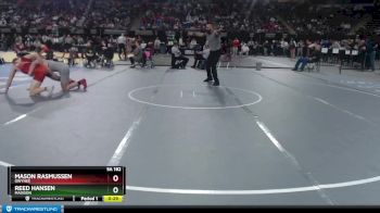 5A 182 lbs Cons. Round 3 - Mason Rasmussen, Owyhee vs Reed Hansen, Madison