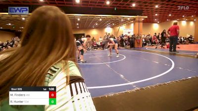 120 lbs Rr Rnd 2 - Michael Finders, Viking Wrestling Club vs Raylee Hunter, Team Conquer