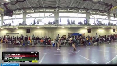 126 lbs Cons. Round 2 - Jacob Hampton, Monrovia Youth Wrestling Club vs Brogan Cherepko, Indiana