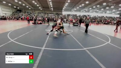 170 lbs Quarterfinal - Mark Gray, PA vs Tyrel Miller, OH