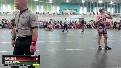 165 lbs Quarterfinal - Erionel Birriel, Unattached vs Aidan Buck, Funky Monkey