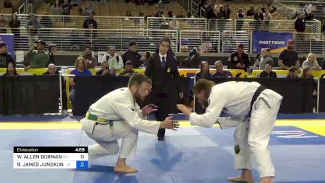 WILLIAM ALLEN DORMAN vs RICHARD JAMES JUNGKUNTZ 2024 Pan Jiu Jitsu IBJJF Championship