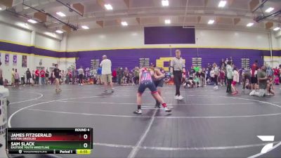 95 lbs Round 4 - James Fitzgerald, Gaston Grizzlies vs Sam Slack, Eastside Youth Wrestling