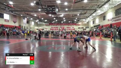 130 lbs Round 5 - Elias Motta, TRF Takedown Club vs Brooks Grunefelder, Napoleon Royal Force