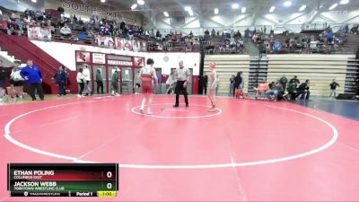 106 lbs Champ. Round 3 - Ethan Poling, Columbus East vs Jackson Webb, Yorktown Wrestling Club