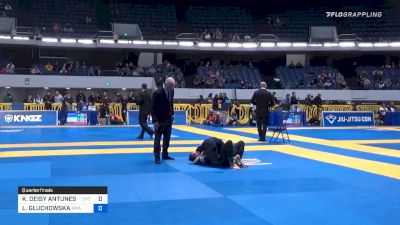 KAREN DEISY ANTUNES GIROTTO BORG vs LIWIA GLUCHOWSKA 2019 World IBJJF Jiu-Jitsu No-Gi Championship