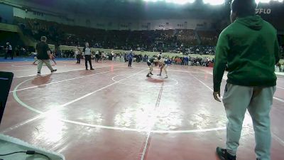 150 lbs Consi Of 8 #2 - Skylar Red Elk, Highlander Wrestling vs Braylon Hart, Salina Wrestling Club