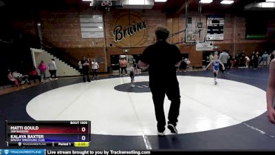 65/70 Round 1 - Matti Gould, 208 Badgers vs Kalaya Baxter, Grizzly Wrestling Club