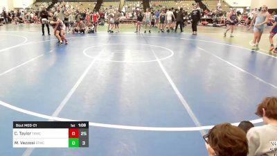 101 lbs Rr Rnd 1 - Coleton Taylor, Toms River Wrestling Club vs Mako Vezzosi, Shore Thing Surf