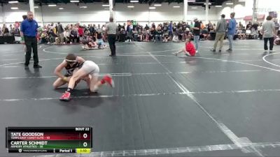 88 lbs Round 6 (8 Team) - Carter Schmidt, Armory Athletics vs Tate Goodson, Terps East Coast Elite