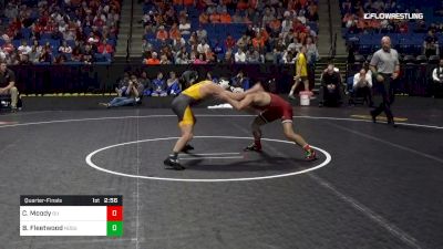 125 lbs Quarterfinal - Christian Moody, Oklahoma vs Brent Fleetwood, North Dakota State