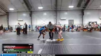 95 lbs Round 2 (6 Team) - Carter Evans, Team Palmetto vs Ben Ellison, Steel Valley Renegades