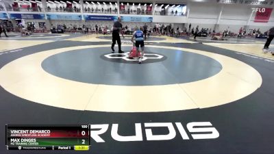 100 lbs Consolation Bracket - Max Dinges, M2 Training Center vs Vincent DeMarco, Askren Wrestling Academy