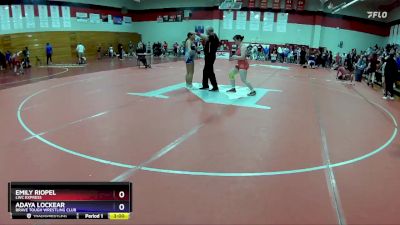 170 lbs Round 1 - Emily Riopel, LWC Express vs Adaya Lockear, Brave Tough Wrestling Club