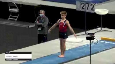 Caden Clinton - Vault - 2021 US Championships