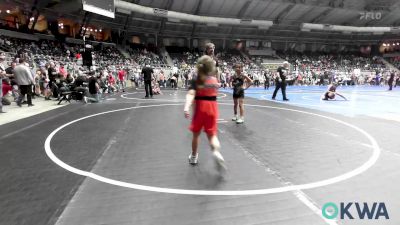 75 lbs Quarterfinal - Charlotte Booth, Sperry Wrestling Club vs Savyn McKurter, Mojo Grappling Academy