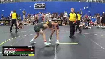 85 lbs Round 5 (6 Team) - Cruz Orueta, Elite Athletic Club vs Ryan Totten, Peer Pressure Elite