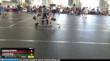 52 lbs Round 2 - Chance Beal, Elite Athletic Club vs Matteo Bodrog, Olympia