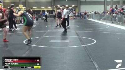 190 lbs Semifinal - Meya Howell, Derby vs Aubrey Hunt, Wellington