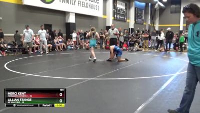 135 lbs Round 1 (4 Team) - Merci Kent, Minnesota Storm 2 vs Lillian Stange, NE Valkyrie