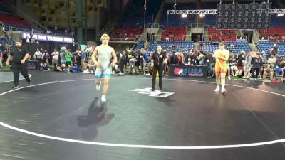 195 lbs Rnd Of 32 - Simon Schulte, Illinois vs David Calkins, California