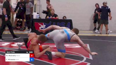 86 kg Semifinal - Max McEnelly, Waconia Wrestling Club vs Connor Mirasola, Askren Wrestling Academy