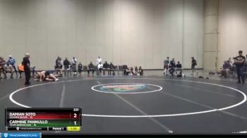 223 lbs Round 5 (6 Team) - Carmine Pannullo, Team Barracuda vs Damian Soto, Golden Bears