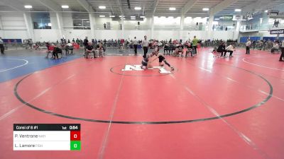 94 lbs Consi Of 8 #1 - Peter Ventrone, Natick vs Leo Lamore, Fisheye WC