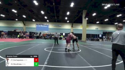 285 lbs Quarterfinal - Peter Cortapasso, Apprentice vs Brett Boudreau, Grand Valley State