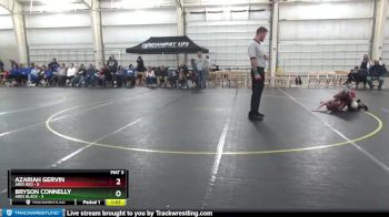 90 lbs Round 3 (4 Team) - Azariah Gervin, Ares Red vs Bryson Connelly, Ares Black