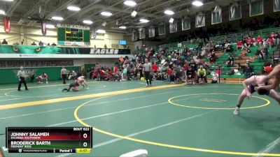 165 lbs Cons. Round 4 - Johnny Salameh, SYLVANIA SOUTHVIEW vs Broderick Barth, FREMONT ROSS