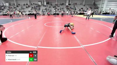 100 lbs Rr Rnd 2 - Preston Patrick, The Purge vs Joshua Wasnieski, Quest School Of Wrestling Elem