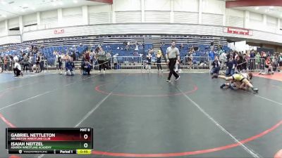 87 lbs Cons. Round 2 - Gabriel Nettleton, Arlington Wrestling Club vs Isaiah Neitzel, Askren Wrestling Academy