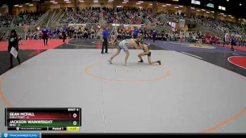 122 lbs Semis & 1st Wrestleback (8 Team) - Jackson Wainwright, Bend vs Sean Mcfall, Eagle Point