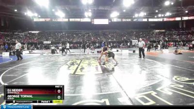 138 lbs Champ. Round 1 - George Torwal, Borah vs DJ Neider, Idaho Falls