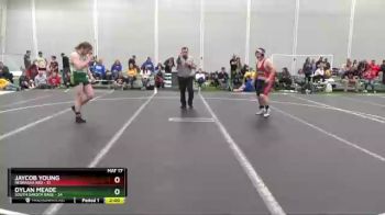 195 lbs Round 1 (8 Team) - Dylan Meade, South Dakota Rage vs Jaycob Young, Nebraska Red