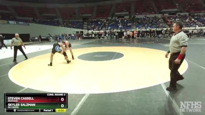 5A-138 lbs Cons. Round 3 - Skyler Salzman, Hillsboro vs Steven Cassell, Redmond