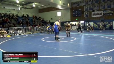 220 lbs Champ. Round 2 - Victor Ramirez, Nordhoff vs Fernando Toscano, Santa Fe