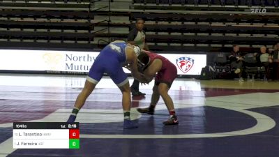 184 lbs Consi Of 8 #2 - Leo Tarantino, Harvard vs Jacob Ferreira, Hofstra