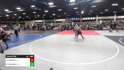 144 lbs Round Of 128 - Brody Denham, Royal Regime vs Brendon Mahnken, Sunkids